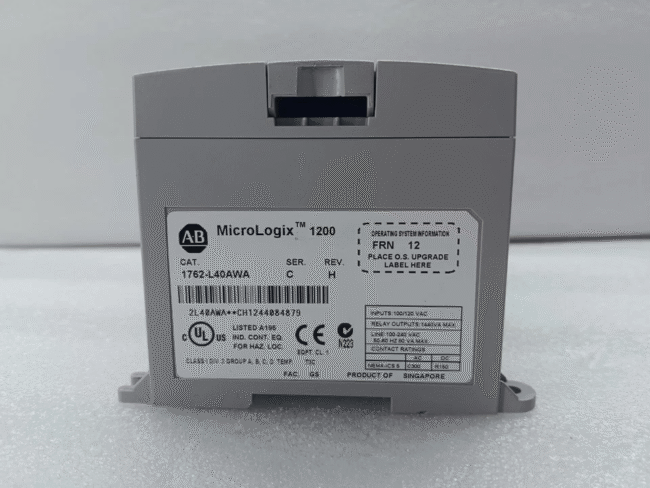 Allen-Bradley 1762-L40AWA Ser.C Rev.H MicroLogix 1200 PLC Fast Ship - Image 6