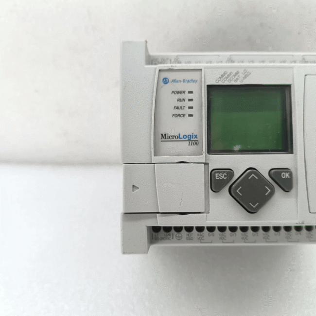 Allen Bradley 1763-L16BWA Micrologix 1100 PLC SER.B Product of Singapore. - Image 9