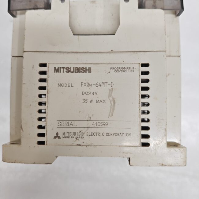 Mitsubishi FX2N-64MT-D PLC BASE UNIT 100-240V AC Fast Ship - Image 6