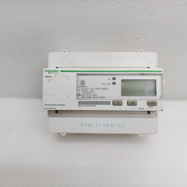 Schneider Electric IEM3375 3X100V 50/60HZ PLC