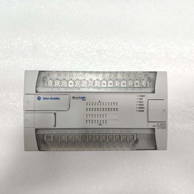 Allen-Bradley 1762-L40AWA Ser.C Rev.I MicroLogix 1200 PLC Fast Ship